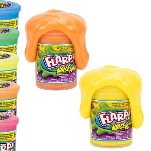 JA-RU Flarp Farting Noise Putty Fidget Toy (2 Pack) 10041-2p - size: 2 Pack