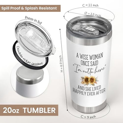 Retirement Gifts For Women - Retired 2026 Tumbler for Mom, Boss, Coworker