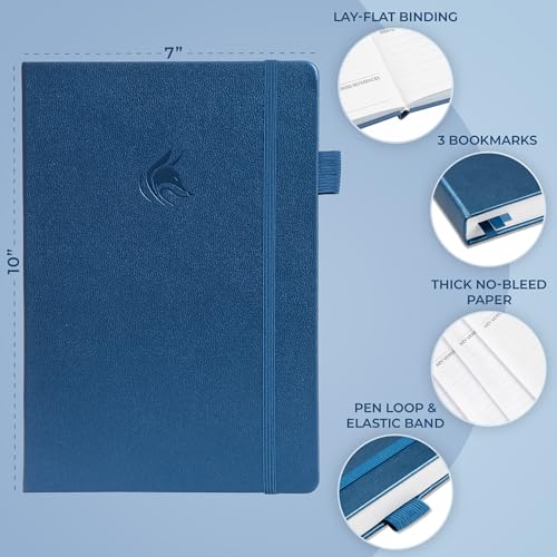 Clever Fox Prayer Journal with Prompts, Bible, Women, Teen, B5 Mystic Blue - color: Mystic Blue, size: Smaller than A4 (7" x 10")