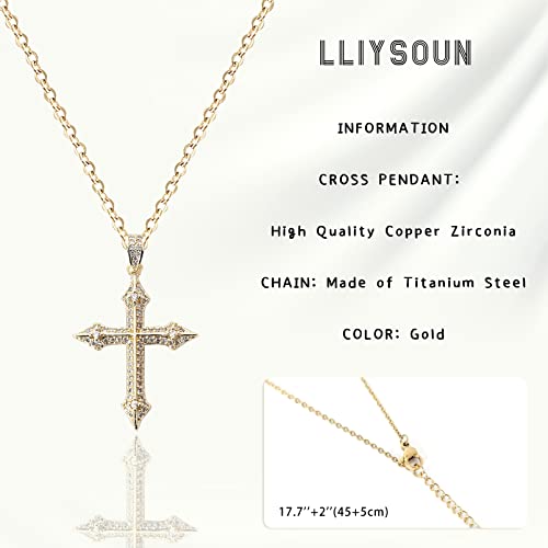 Cross Pendant Necklace for Women Jewelry Gold Cross Necklaces for Women Cross Necklace Minimalist Trendy Jewelry Valentines Day - style: CN9