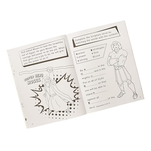 Super Heroes Activity Book: Bible Fun