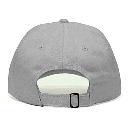 Faith is Greater Than Fear Baseball Hat, Embroidered Dad Cap, Unstructured Adjustable Strap Back (Multiple Colors) - color: Grey