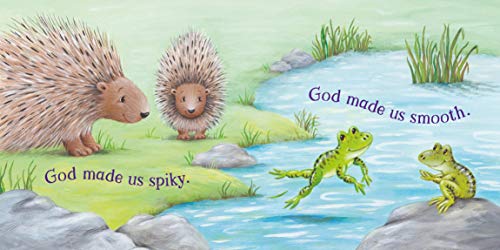 God Made Us – Christian Board Book for Kids | Faith-Based Story Celebrating God’s Love, Individuality & Creation | Touching Bedtime Story Picture Book for Toddlers | Baby & Baptism Gift