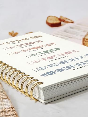 Inspirational Bible Journal Notebook for Kids,Christian Faith Gift for Teen Girl Kids,Bible Study Notebook,Church Notes Journal for Sermons,Positive Affirmations Hardcover Spiral Notebook - color: i am child of the good