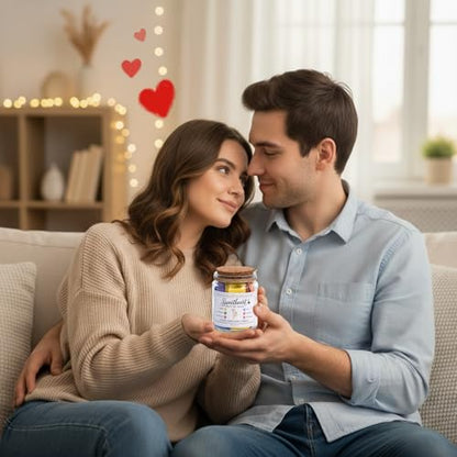 Bible Verse Jar for Sweetheart – 92 Scriptures of Love - color: Bible For Sweetheart