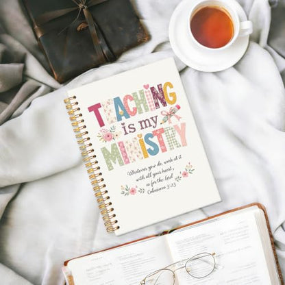 Teachers Gifts Spiral Notebook, Teacher Appreciation Gift Notebook - color: 01-teacher
