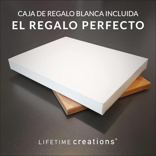 Lifetime Creations Marco de Foto Personalizado para Bautizo – Regalo de Bautismo Grabado para Niño o Niña, Recuerdo de Bautizo, Marco de Madera con Grabado (Foto 4x6 Vertical) - color: Personalizado - Bautizo (en Español), size: 4" x 6" Portrait