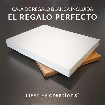Lifetime Creations Marco de Foto Personalizado para Bautizo – Regalo de Bautismo Grabado para Niño o Niña, Recuerdo de Bautizo, Marco de Madera con Grabado (Foto 4x6 Vertical) - color: Personalizado - Bautizo (en Español), size: 4" x 6" Portrait