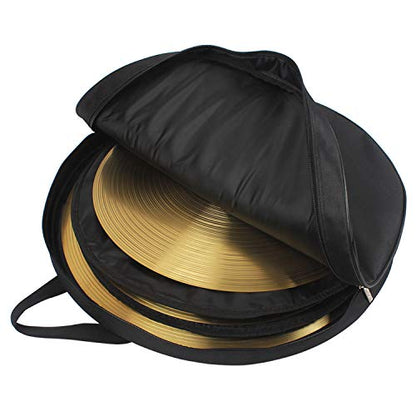 Tosnail 22" Cymbal Gig Bag with Carry Handle and Shoulder Straps - Great for Dust-proof Storage