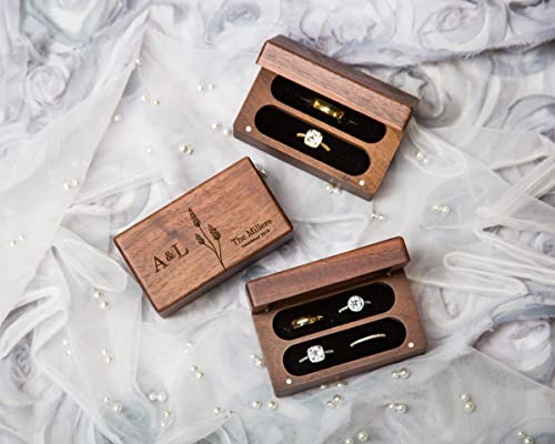 MUUJEE Quad Ring Box (Custom Names) - color: Custom Names