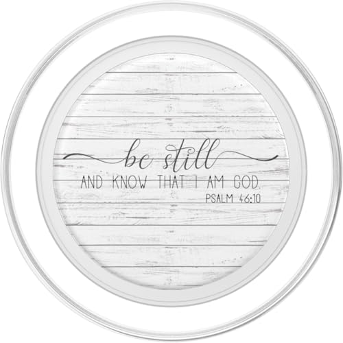 Bible Verse: Be Still and Know That I Am God Popsocket PopSockets PopGrip for MagSafe - style: Magnetic PopGrip