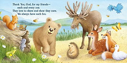 Baby Bear’s Thank You Prayer - Bedtime Board Book for Toddlers, Ages 0-4 - Part of the Tender Moments Series