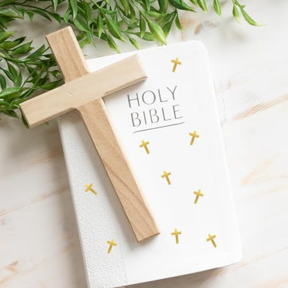 JarThenaAMCS 2400Pcs Mini Cross Sticker Gold Foil Paper Decals Baptism Christening Self-Adhesive Stickers for Easter Envelopes Scrapbook Gifts DIY Supplies, 0.5 in - style: Cross