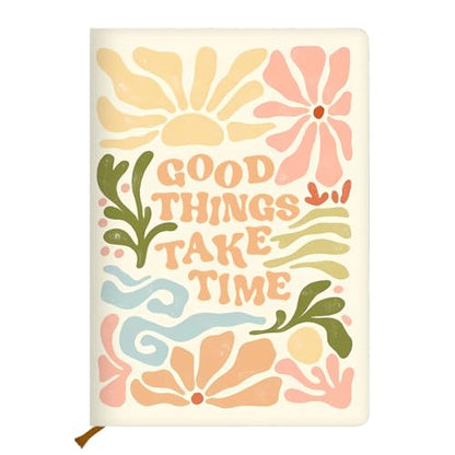 Trendy Preppy Hardcover Ruled Journal Notebook 200 Sheets (5.8 x 8.3) - color: Multi 1159
