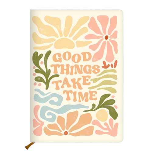 Trendy Preppy Hardcover Ruled Journal Notebook 200 Sheets (5.8 x 8.3) - color: Multi 1159