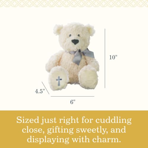 DEMDACO The Lord's Prayer Bear Religious Plush Toy, Soft, Air Dry