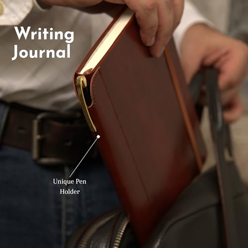SETTINI® Vegan Leather Journal Gift Set with Pen 192 Pages, Classic - color: Classic