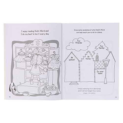 God's Word is Great! Coloring Book and Activity Fun Book From Psalm 119