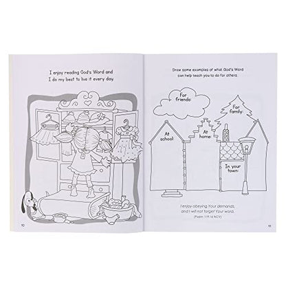 God's Word is Great! Coloring Book and Activity Fun Book From Psalm 119