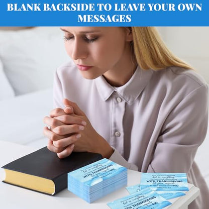 200 Pcs Blank Prayer Request Cards 3x4, Stylish Style, Blue - color: Blue, size: Stylish Style