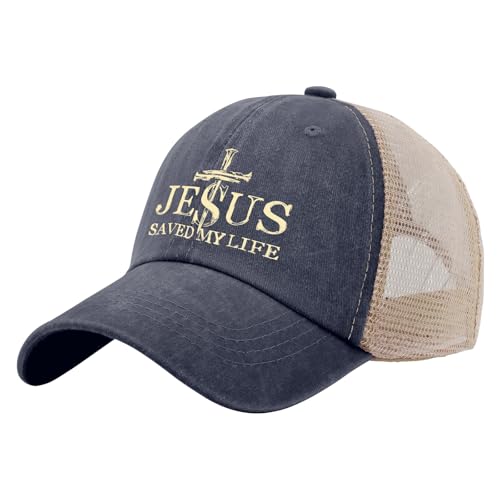 Jesus Hat Gifts for Men - color: Purplish Blue0410
