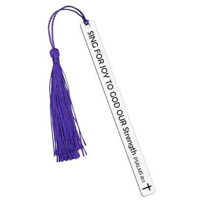 Christian Scripture Bookmarks for Women Inspirational Bible Verses Book Marks Religious Bookmarks Gifts for Book Lovers - color: Religious Bookmark 09
