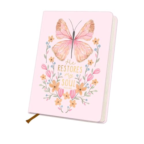 BQXH Bible Verse Lined Journal Notebook for Women, Butterfly Notebook - color: Multi 1304