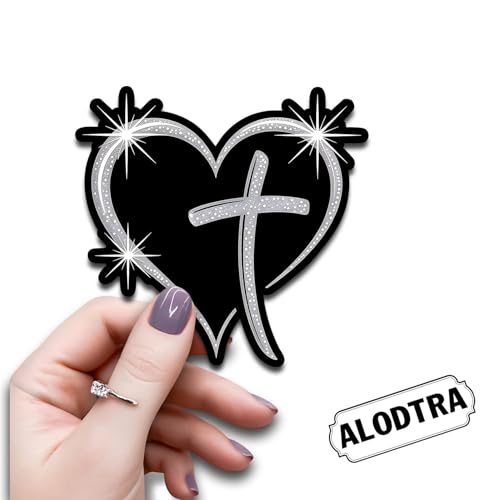 (3pcs) I Love Jesus Sticker Christian Bible Verse Jesus Vinyl Decal Motivation Inspirational Quotes Stickers for Books Laptops Phonecase Water Bottles Kindles Car Hard Hat - color: Heart