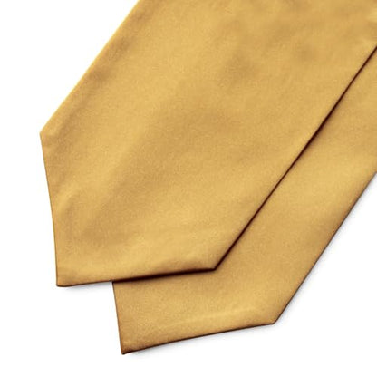 Premium Choir Traditional Stole - Solid Color - Satin - Unisex - color: Antique Gold