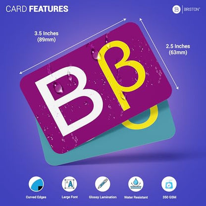 Biblical Greek Alphabet Flash Cards with Audio – 37 Letters for Study