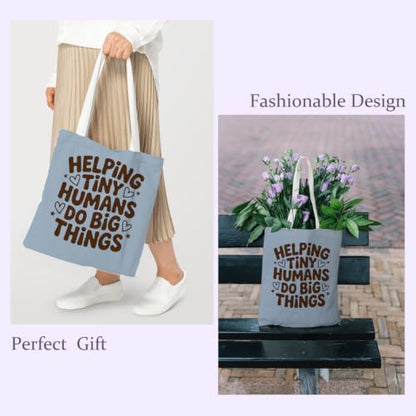 Chicimln Teacher Appreciation Gifts Tote Bag, Kindergarten Preschool Teacher Gifts Canvas Tote Bags - color: Teacher Gift 08