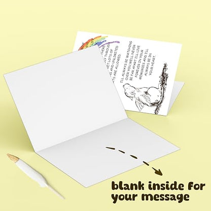 Sympathy Card for Loss of Pet Dog, Pet Loss Cards,Rainbow Bridge Condolence Card, Bereavement Card for Dog Owner, Doggy Bereavement Cards for Family Friends Husband Wife - color: Dog Loss