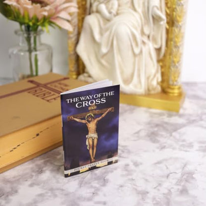 The Way of the Cross Pocket Prayer Books, Catholic Devotional, Pack of 3