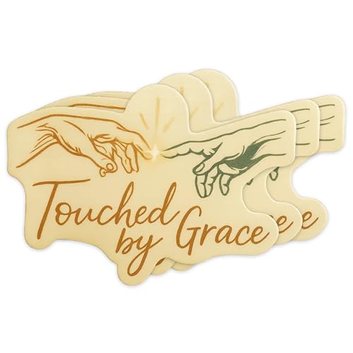 3Pcs Creation of Man Inspired Sticker Christian Stickers Weatherproof Vinyl - color: Creation of Man Inspired