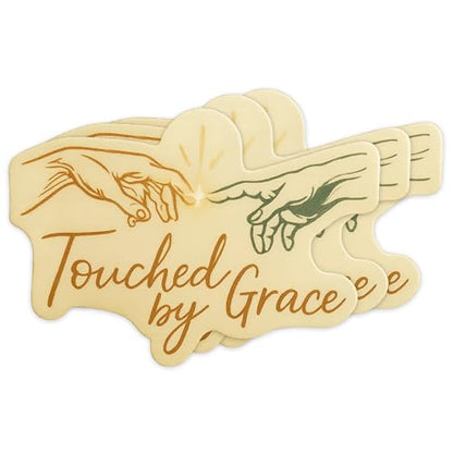 3Pcs Creation of Man Inspired Sticker Christian Stickers Weatherproof Vinyl - color: Creation of Man Inspired