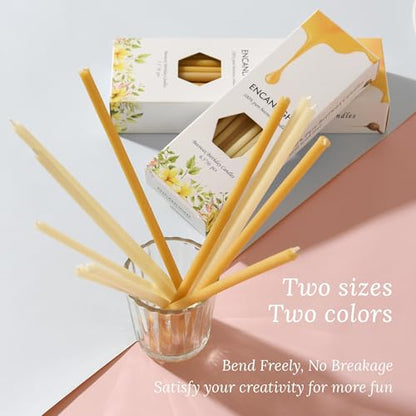 7.3 Inch Natural Pure Beeswax Prayer Candles, 50 Pack Dripless Smokeless, Unscented Devotional Candles for Church, Hanukkah, Christmas, Yoga, Rituals & Daily Prayer - color: Off-White, size: 7 .3inch