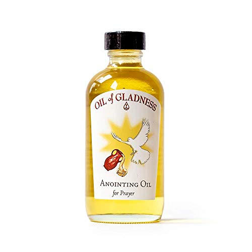 Oil of Gladness Pomegranate Anointing Oil - Oil for Daily Prayer, Ceremonies and Blessings 4 oz Bottle - size: 4 Ounce