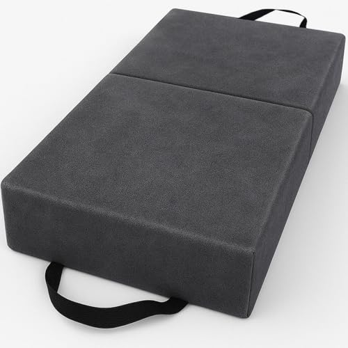 i frmmy Extra Thick Memory Foam Kneeling Cushion Pad- Garden Kneeler for Gardening, Bath Kneeler for Baby Bath, Knee Mat for Work, Extra Large 22x12 Inch, Thick 2.9 Inch (Dark Gray) - color: Dark Gray