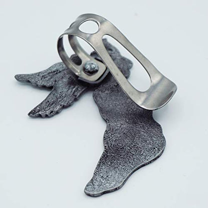 Cathedral Art (Abbey & CA Gift Guardian Angel Sun Visor Clip, Multicolored