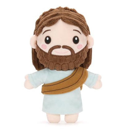 FunisFun Jesus Plush Stuffed Animal Doll Ideal Gifts for Christian Church Religious Party Favors Christmas (Jesus) - style: Standing Jesus