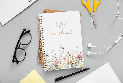 Memorial Gifts for Loss of Husband - Grief Journal, Sympathy Gifts Bereavement, Letters to My Husband Spiral Journal Notebook 5.5x8.3 - color: 20-Christian-notebook