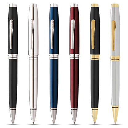 Cross Coventry Blue Lacquer Ballpoint Pen, Medium Point, Black Ink - color: Blue
