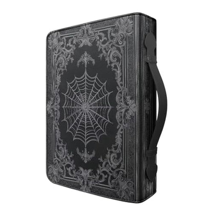 Bible Cover Case for Women Men Large Size Bible Holder with Bookmark Bible Carrying Case ladies Bible Bag,Size M-2XL - color: Black Web, size: XX-Large