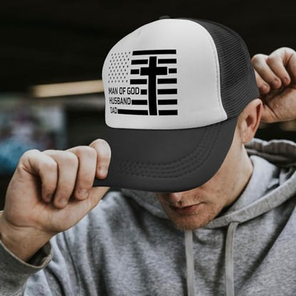 Y'Alls Need Jesus Hats Funny Cap for Grandma - color: Man of God Husband Dadallblack4