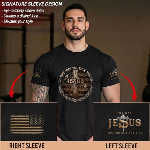 I Can't But I Know A Guy Shirts, Religious Shirts for Men - color: Ds04-black, size: Large