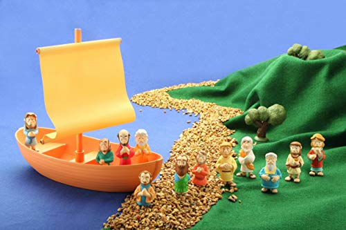 BibleToys Tales of Glory Galilee Boat 15 Piece Playset by BibleToys