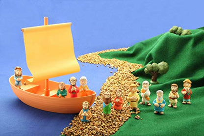 BibleToys Tales of Glory Galilee Boat 15 Piece Playset by BibleToys