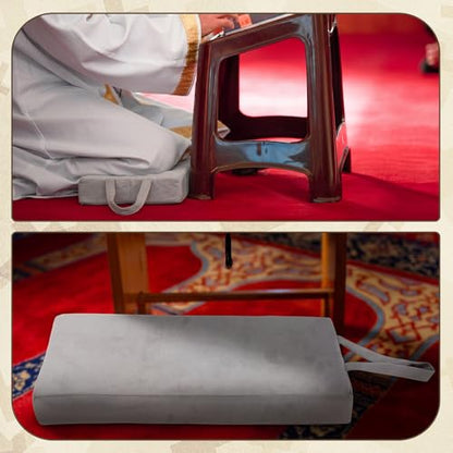 Colingmill Personal Prayer Kneeler Pad 18 3/4 Inch Christian Kneeler Pillow - color: Grey