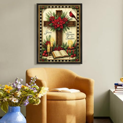 Christmas Diamond Art Kits for Adults, Diamond Painting Kits for Beginner - color: JOJO-DP96