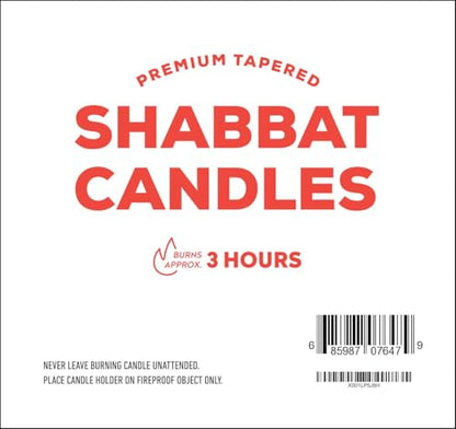 Shabbat Candles Shabbos 3 Hr. - 36 Ct. - size: 36 Ct.